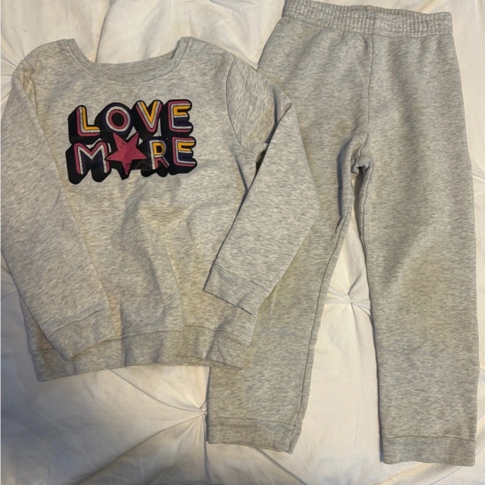 Girls sweat set